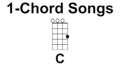 1 Chord Ukulele Songs